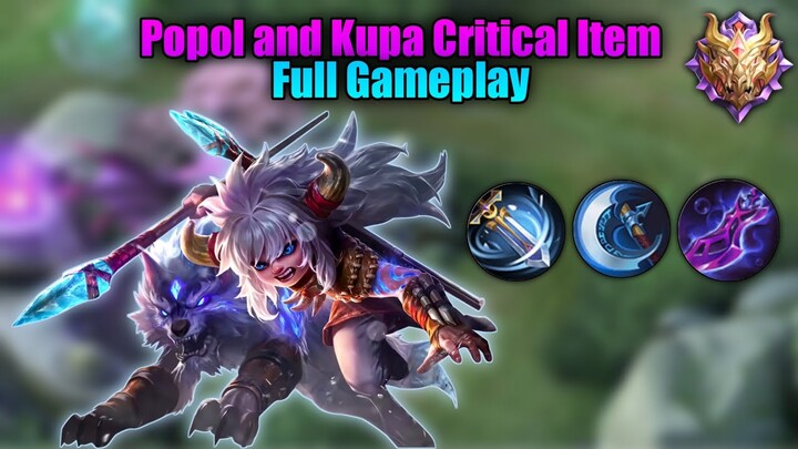 Using Popol n Kupa Full Damage Item in Mythical Glory | Top Global Popol n Kupa Gameplay | Mage Zeno