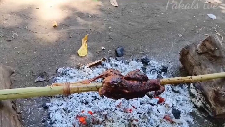 Native Lechon Manok with butter sauce