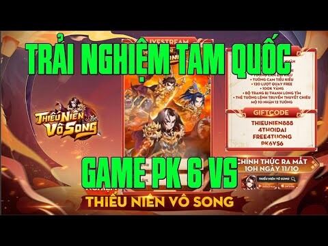 THIẾU NIÊN VÔ SONG - LẦN ĐẦU CHƠI GAME CHIẾN THUẬT THỂ LOẠI 6  VS 6 NHƯNG KINH NGHIỆM ĐẦY MÌNH...