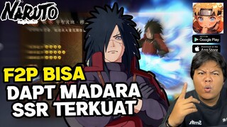 Keren Gacha Madara Ssr Di Game Naruto TALES OF GALLANT Versi Ramah F2p Berkat Kopun Topup Gratis!!