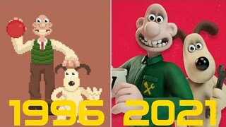 Evolution of Wallace & Gromit Games [1996-2021]