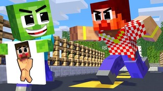 Monster School Poor Baby Zombie และ Rich Herobrine Grandmother - Sad Story - Minecraft Animation