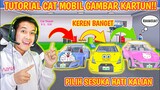 TUTORIAL CAT MOBIL SAKURA MENJADI GAMBAR KARTUN!! RAHASIA SAKURA SCHOOL SIMULATOR