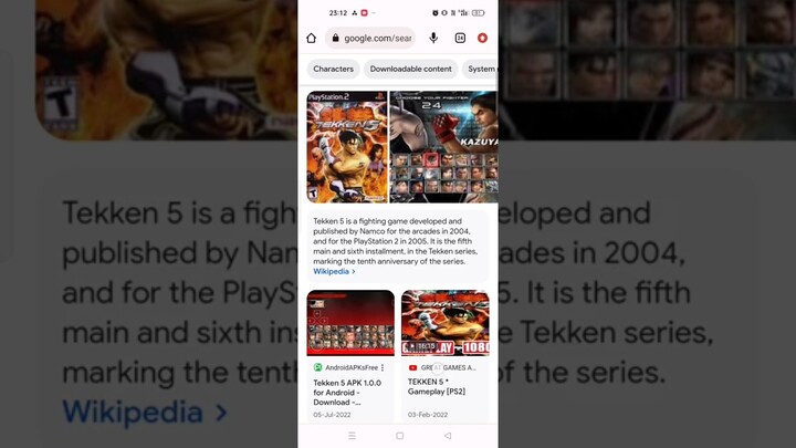 💯Tekken 5 👍 part2 | How to download | Like subscribe #shorts #youtubeshorts #trendingshorts #viral