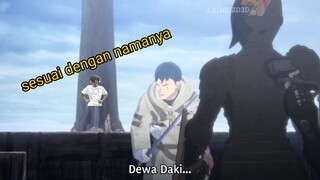 Dewa Daki, dewa air JARANG MANDI