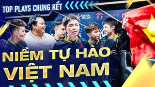 V LÀ CHIẾN THẮNG, LÀ VINH QUANG, LÀ NIỀM TỰ HÀO CỦA VIỆT NAM!! | TOP PLAYS #4 AIC 2022