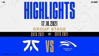 Highlights FNC vs HLE [Vòng Bảng][CKTG 2021][17.10.2021]