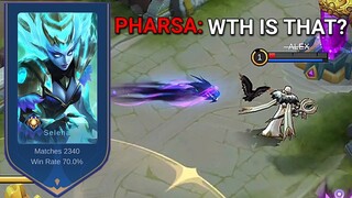 THIS IS WHY PHARSA MAINS HATE SELENA | Lian TV | Mobile legends