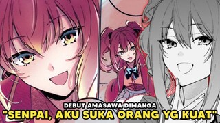 Amasawa Mulai Debut di Manga