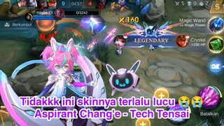 Skin Aspirant terlucuu 😭😭Skin Aspirant Chang'e  - Tech Tensai