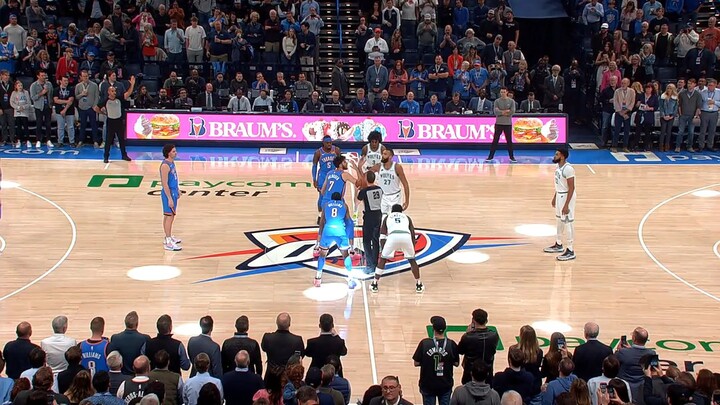 NBA 2024 OKC VS WOLVES