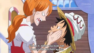 Nami refuse dime for the first time