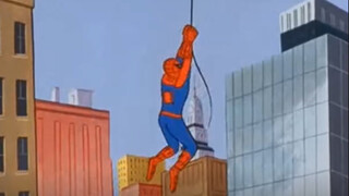 Spider-Man: What are you standing there for? Pull me up!