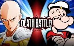 Pertarungan Maut Saitama VS Popeye (One Piece VS Thimble Theater)!