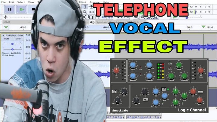 AUDACITY TELEPHONE VOCAL EFFECT TRAP TYPE