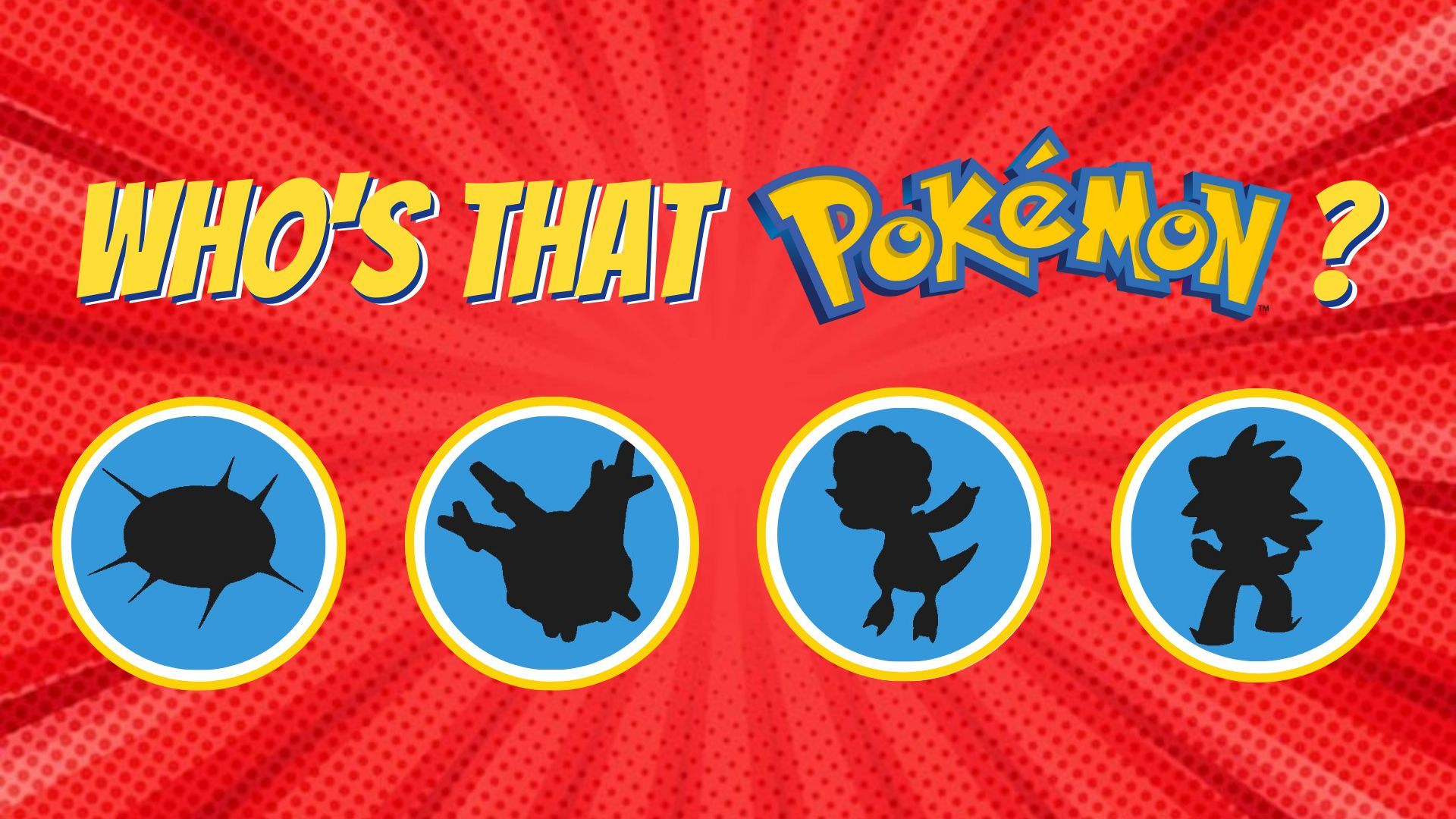 19 Question Guess the Pokémon Quiz!