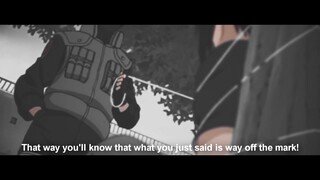 Naruto l kakashi told sasuke about his sad past friends