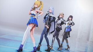 尘白禁区 MMD 尘白女团了解一下？