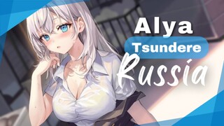 Waifu White Hair Yg Menggoeda Iman 😋 ( Tokidoki Bosotto Russia-go de Dereru Tonari no Alya-san )