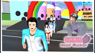 SEKELAS PIKINIK KE WATERPARK BOBA SAKURA SCHOOL SIMULATOR