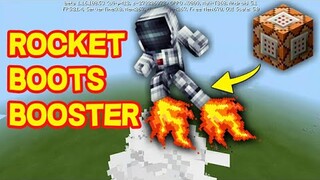 Minecraft Rocket Boots Booster Tutorial