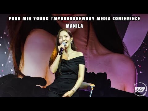 Park Min Young in Manila Media Conference