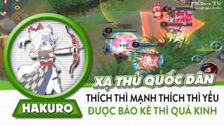 Onmyoji Arena | Xạ thủ quốc dân Hakuro, được bảo kê và có vị trí bắn đẹp thì nát team