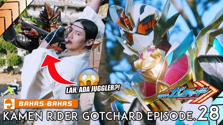 FIGHT KAMEN RIDER PLATINA GOTCHARD MASIH MEMUKAU! LAH, ADA JUGGLER! Kamen Rider Gotchard Episode.28