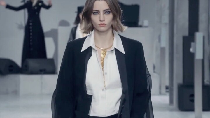 Mode|Catwalk-Seri Mode Kerajinan Tangan Chanel 2021/2022