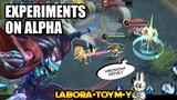 HOW TO COUNTER ALPHA - MLBB - MOBILE LEGENDS LABORATOYMY