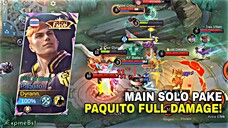 Contoh Explaner Manja.. Early Game di-GB⁉️ Build Paquito Full Damage 🔥