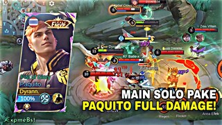 Contoh Explaner Manja.. Early Game di-GB⁉️ Build Paquito Full Damage 🔥