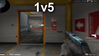 CSGO Một vs 5 khả năng cực chất  #Montage#CSGO