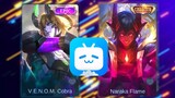 Perbedaan Skin Dyroth Naraka Flames Vs Dyroth Cobra 🔥|Mobile Legends