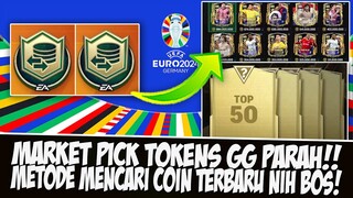 METODE TERBARU MENCARI CUAN / COIN | TIPS MARKET PICK TOKEN / TOKEN PILIHAN PASAR EASPORT FC MOBILE