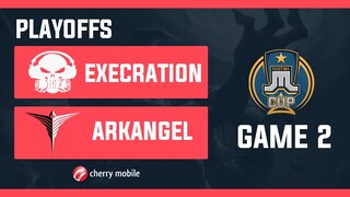 Just ML Cup Playoffs Execration vs ArkAngel Game 2 (BO3) | Just ML Mobile Legends