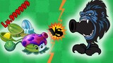 Plants vs Zombies Garden Kombat Animation: KingKong + Battle Cat + Monkey + Godzilla - Compilation