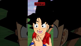 Kid Goku vs Kid Vegeta trash talk 😂 #goku #vegeta #dragonball #anime