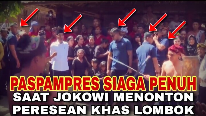 PRESIDEN JOKOWI KUNJUNGI PULAU SERIBU SATU MASJID, MOMEN SEBELUM PANDEMI JOKOWI BERKUNJUNG KE LOMBOK