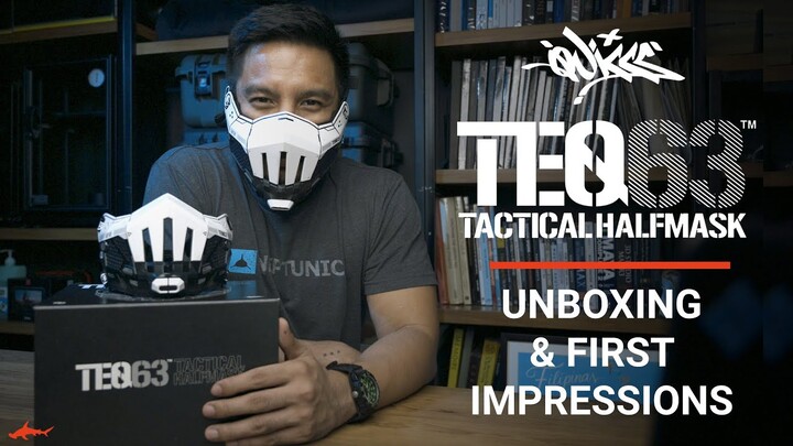 Quiccs TEQ63 Tactical Halfmask /// Unboxing and First Impressions