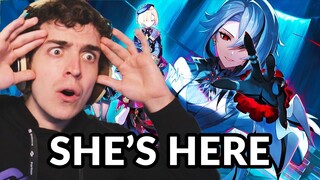 SHE'S HERE! 4.6 LIVESTREAM REACTION | Genshin Impact