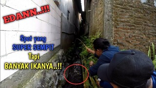 REJEKI BROO..!! Biar Spotnya SUPER SEMPIT, Tapi Disinilah Sarang Ikan yang Jarang Di Pancing Orang!!