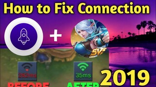 How to fix Slow Connection in Mobile Legends (2019)