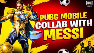 Pubg Mobile x Lionel Messi 😱 | Free Messi Mythic Outfit 🥵|  Collab | PUBG MOBILE .