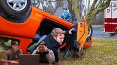 'we got into an accident... *actual footage*' Reaction. Uncle Chris Reaction