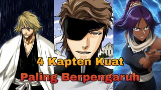 4 KAPTEN DIVISI PALING BERPENGARUH DI BLEACH