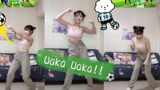 世界杯主题曲 waka waka!这样算不算足球宝贝呢