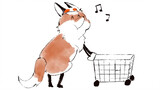 【Mysta】The little fox who hums a bubble b-box while shopping in the supermarket