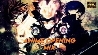 4K Quality|ANIME OPENING MIX|[AMV]