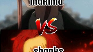 1v1 battle shanks vs makima